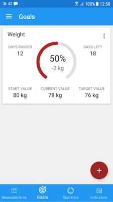 Body measurements - weight, BM android App screenshot 4